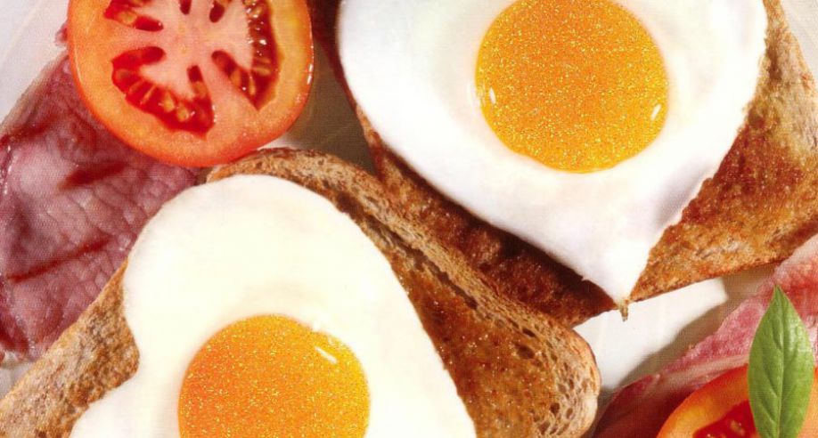 Forms for scrambled eggs and toast. Buy a form for fried eggs