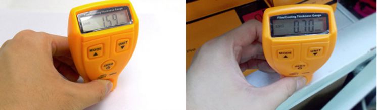 Digital Paint Thickness Gauge from Aliexpress