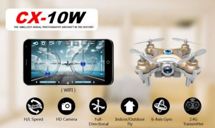 quadrocopter cheerson cx 10w from Aliexpress Store